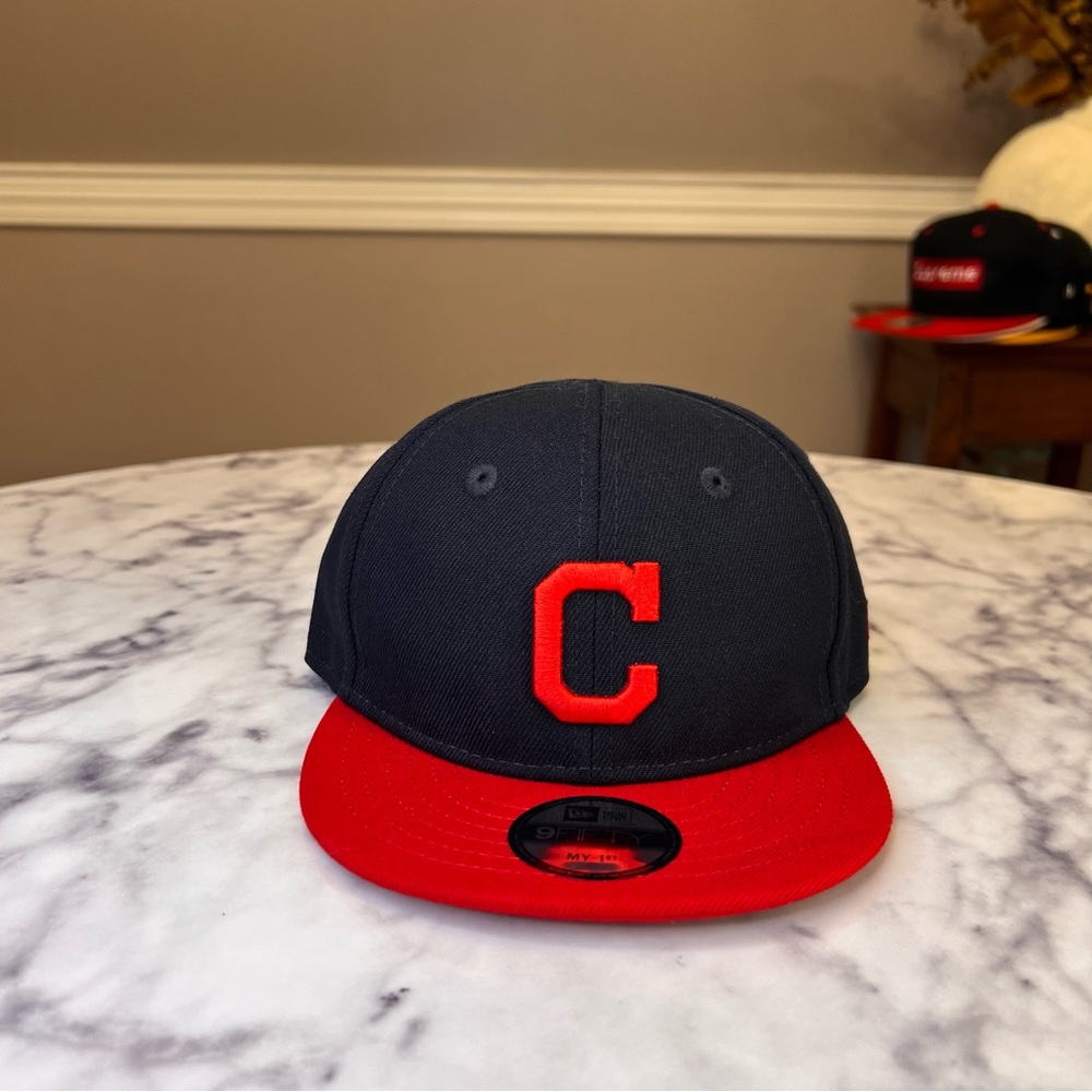 New Era Dark Blue INFANT Cleveland Guardians Baseball Cap